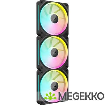 Corsair iCUE LINK LX120 RGB Black Triple-pack, Informatique & Logiciels, Refroidisseurs d'ordinateur, Verzenden