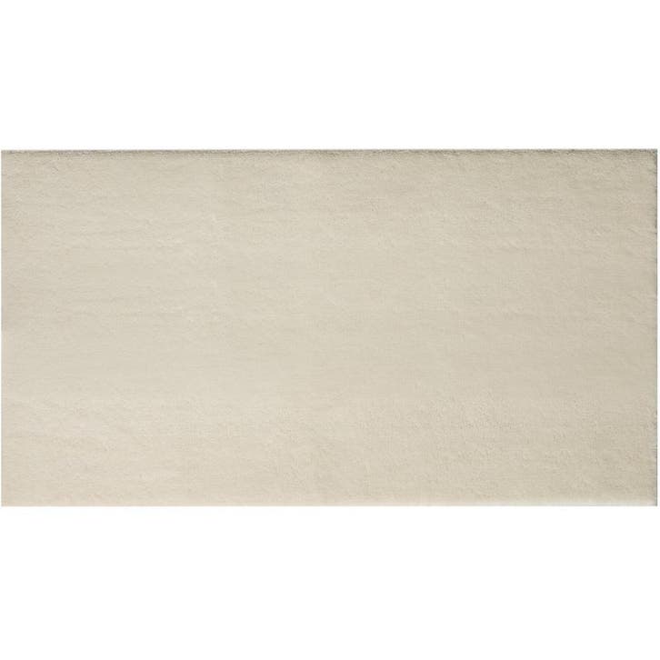 tectake Kortpolig vloerkleed Soft Zone - beige, 60 x 110 cm, Maison & Meubles, Ameublement | Tapis & Moquettes, Envoi