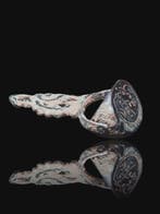 Islamique Bronze Signes rares 3 Timbres (Sans prix de