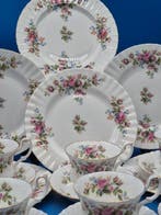 Royal Albert – Moss Rose – Kaffee-Service aus Bone China mit, Antiquités & Art