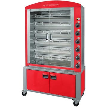 Kippengrill | VERTICALI ELBA PLUS | Gas | 6 Spitten | 36, Verzenden, Nieuw in verpakking