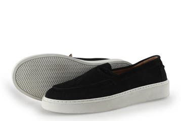 Manfield Loafers in maat 44 Zwart, Kleding | Heren, Schoenen, Loafers, Manfield, Verzenden, Zwart
