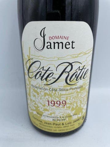 1999 Domaine Jamet, Côte Rôtie - Côte Rotie - 1 Fles (0,75, Nieuw