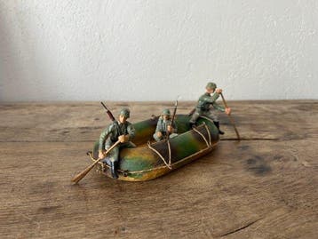 Elastolin - Speelgoed figuur Rare - Bateau Pneumatique, Nieuw