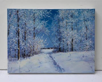 Igor Lobovich (XXI) - In Winter Attire, Antiquités & Art