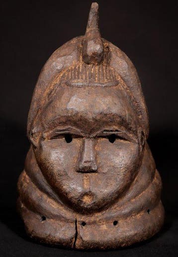 Masque de danse - Masque de casque Mende - 30 cm - Sierra
