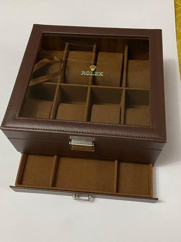 Prestige - Sieradendoos - Leder, Fluweel - Swiss Made -