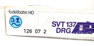 Liliput H0 - SVT 137 - Treinstel (1) - dieseltreinstel - DRG