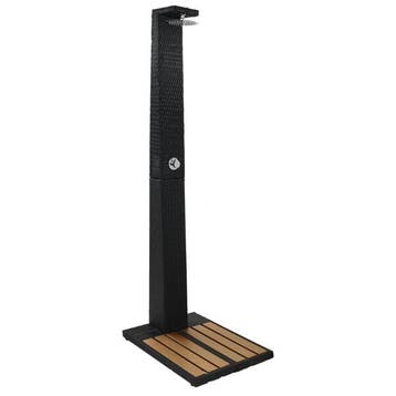 Douche de jardin rotin PE/WPC - Haut de gamme - Retour ve..., Verzenden