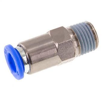 Clapet anti-retour à poussoir 8mm & R1/4 mâle en, Verzenden