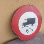 Signaux Paval - Wandbord - Smeedijzer - Emailleren bord:, Antiek en Kunst