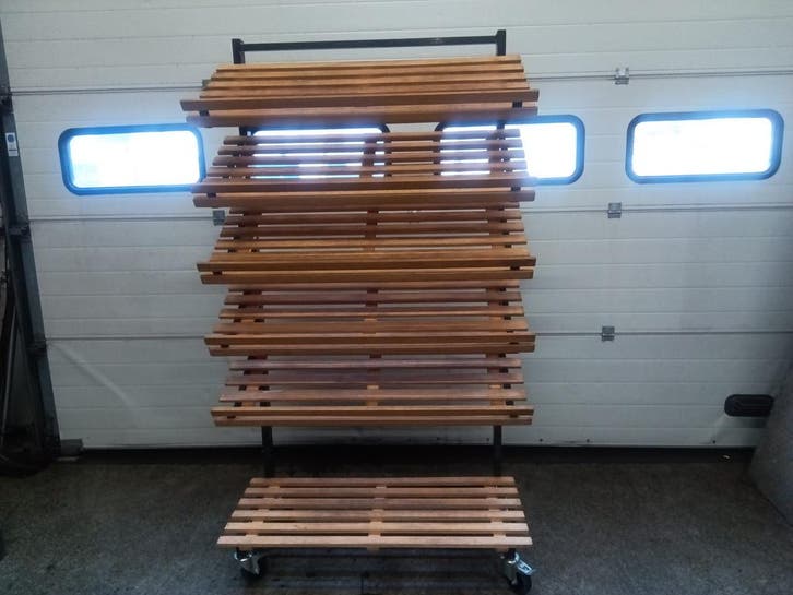 Broodstelling - B110 x D50 x H198 cm, Zakelijke goederen, Kantoor en Winkelinrichting | Winkel en Inventaris