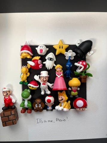 ISV Art - Framed Art - Super Mario - It’s-a me, Mario!
