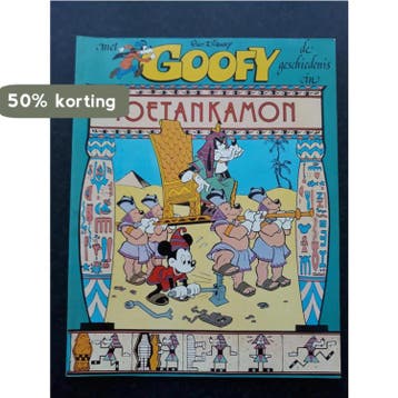 Goofy als toetankamon 9789032003920 Walt Disney, Verzenden, Gelezen, Walt Disney
