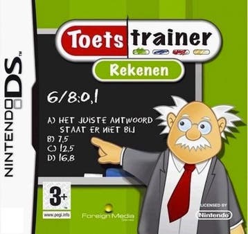 Toets Trainer Rekenen (DS Games), Consoles de jeu & Jeux vidéo, Jeux | Nintendo DS, Ophalen of Verzenden