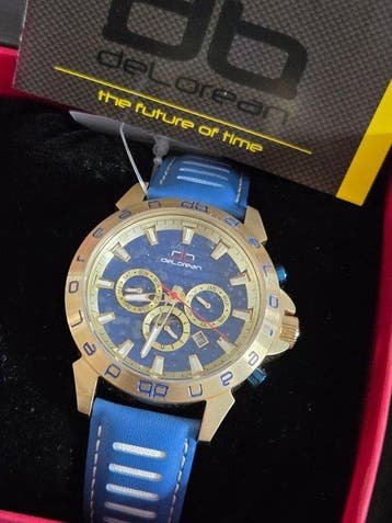 DeLorean Watch Uhr Full Calendar - Back to the Future - 45, Nieuw