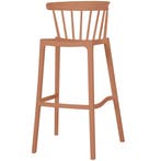 Barkruk | WINDSON | Terracotta | Kunststof | Outdoor |, Zakelijke goederen, Verzenden, Nieuw in verpakking