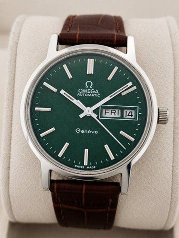 Omega - Genéve - Green Dial -  1022 Cal. - Zonder, Nieuw