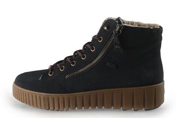 Rieker Snowboots in maat 41 Blauw, Kleding | Dames, Snowboots, Zo goed als nieuw, Rieker, Verzenden
