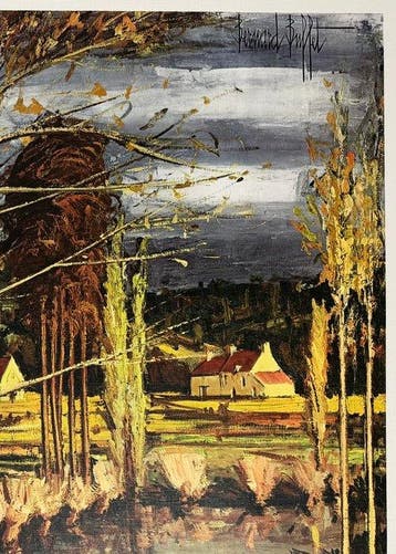 Bernard Buffet (1928-1999) - Chateau en Bretagne