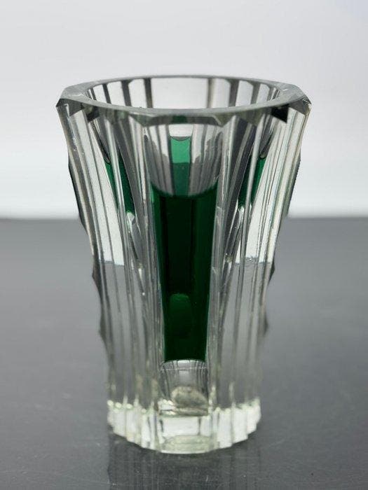 Val Saint Lambert - Vaas - Kristal - Vaas VSL, Antiquités & Art, Antiquités | Verre & Cristal