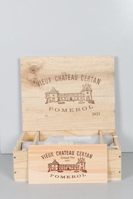 2021 Vieux Château Certan - Pomerol - 3 Flessen (0.75 liter), Verzamelen, Wijnen