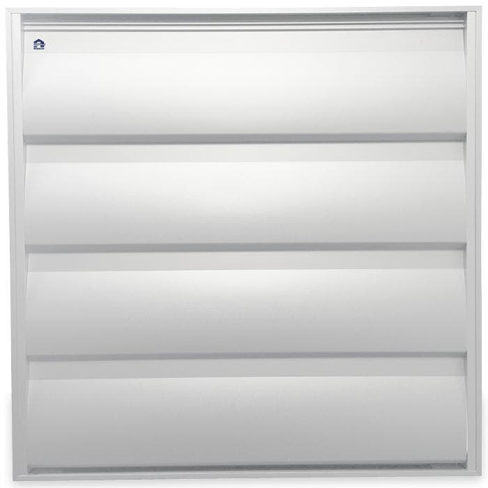 Overdrukrooster opbouw (BxH) 428 x 428mm, Doe-het-zelf en Bouw, Ventilatie en Afzuiging, Nieuw, Verzenden