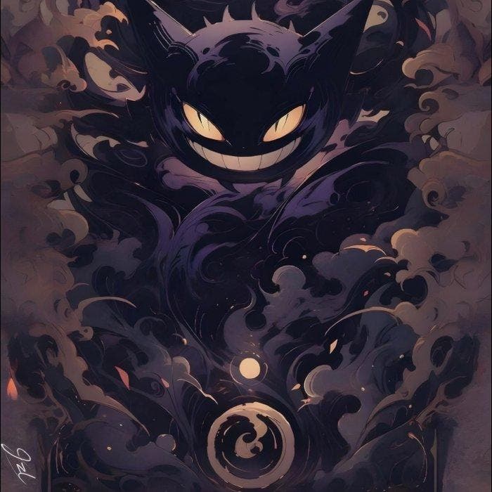 JZL - Spooky Gengar Rising [XL Canvas Edition], Consoles de jeu & Jeux vidéo, Consoles de jeu | Accessoires Autre