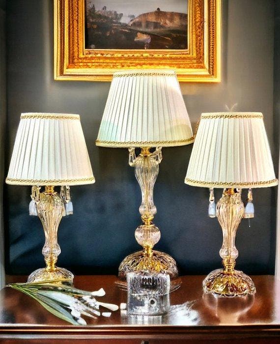 Drieluik (3) - Kristal - 2023, Antiek en Kunst, Kunst | Designobjecten