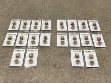 Veiling - Nobili beluchter voor inbouwwastafel set 20-delig, Nieuw