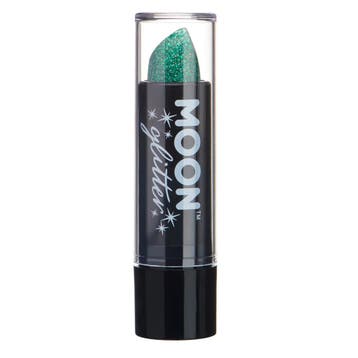 Moon Glitter Holographic Glitter Lipstick Green 4.2g, Verzenden, Nieuw