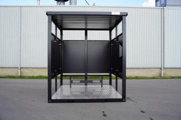 Rookabri bij zelfbouwcontainer | speciaal voor bedrijven!