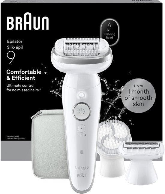 Braun Silk·épil 9 9-061 - Wet & Dry Epilator - Langdurig.., Bijoux, Sacs & Beauté, Beauté | Soins des cheveux, Envoi