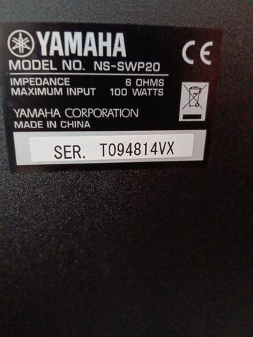 Yamaha - NS-P20 Ensemble de hauts-parleurs subwoofer -