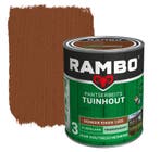 Rambo Pantserbeits Tuinhout Zijdeglans Donker Eiken 1.5L, Verzenden, Nieuw
