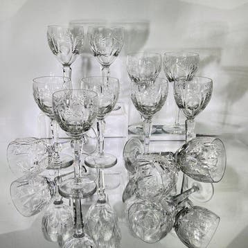 Lyngby Glasværk - Verre à vin (12) - Heidelberg 18,2cm -