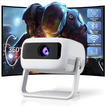 Beamer - Projector - 1080P Full HD - Wit - S3Lite - VISULAPE, Verzenden, Nieuw