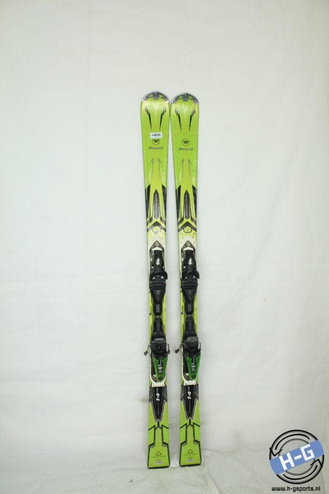 Refurbished - Ski - Rossignol Pursuit 14 ltd green - 163, Sport en Fitness, Skiën en Langlaufen, Ski, 160 tot 180 cm, Gebruikt