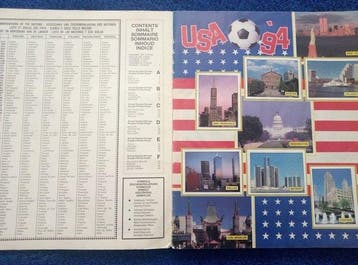 Panini WC USA 94 Maradona sticker in good condition, Foil -