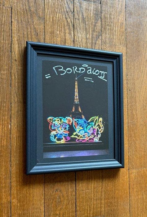 Bordalo II (1987) - Irreversible. Signed - Mini Print, Antiquités & Art, Art | Objets design