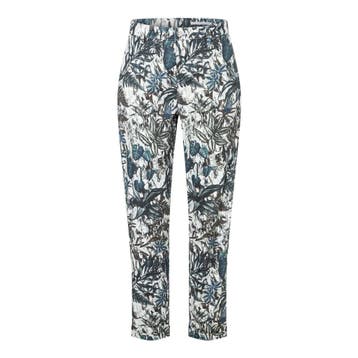 MAC • Chino turn up broek jungle print • 36, MAC, Nieuw, Maat 36 (S), Verzenden