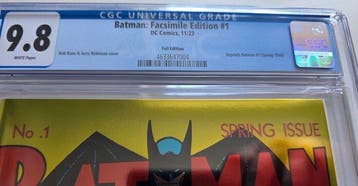 Batman 1 - 1 Graded comic - 2024/2024 - CGC 9.8, Livres