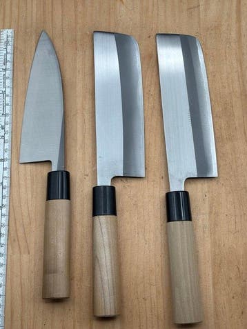 Japanese Kitchen Knives Set CA402    - Keukenmes -
