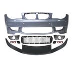PARE-CHOCS AVANT BMW E81 E82 E88 LOOK 1M PDC SRA + SPOILER A, Autos : Pièces & Accessoires, Verzenden, Neuf