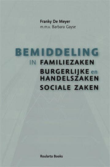 Bemiddeling in familiezaken, burgerlijke en handelszaken en, Verzenden, B. Gayse