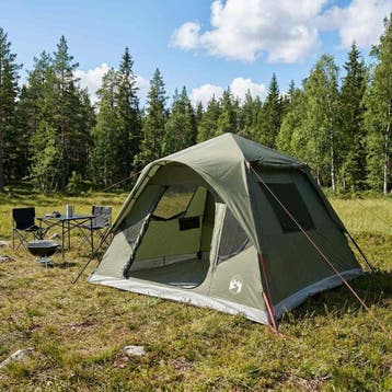 vidaXL Directe Tent Olijfgroen 305 x 275 x 190 cm Polyester, Verzenden, Nieuw
