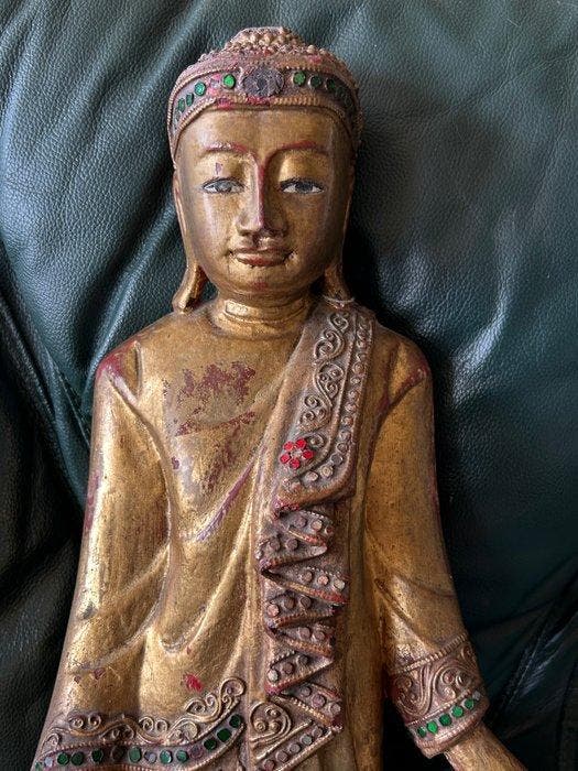 Boeddhistische objecten - Myanmar/Birma - BUDDHA MANDALAY,, Antiquités & Art, Art | Art non-occidental