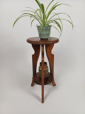 Table à plantes - Chêne - Table dappoint