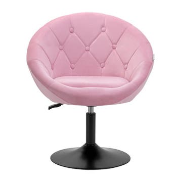 Elegante Velvet Draaistoel – 360° Draaibaar en Verstelbaar, Verzenden, Nieuw