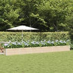 vidaXL Plantenbak Ivoor 580 x 50 x 45 cm Gegevens staal, Verzenden